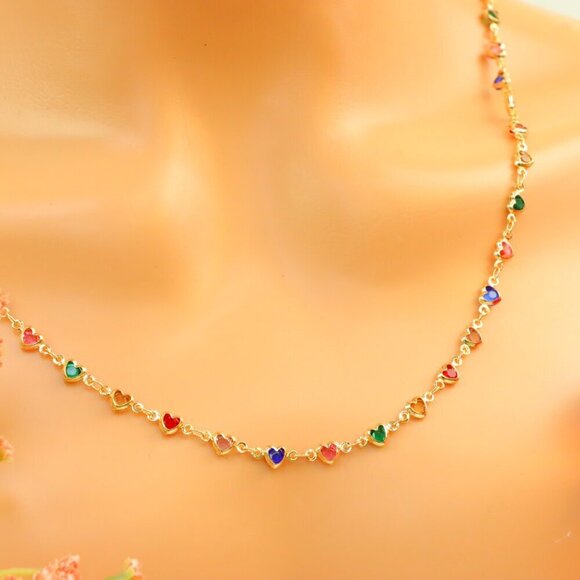 "New Beautiful Design Necklace Chain for Women/Girls, Gift, N522 - Picture 3 of 10